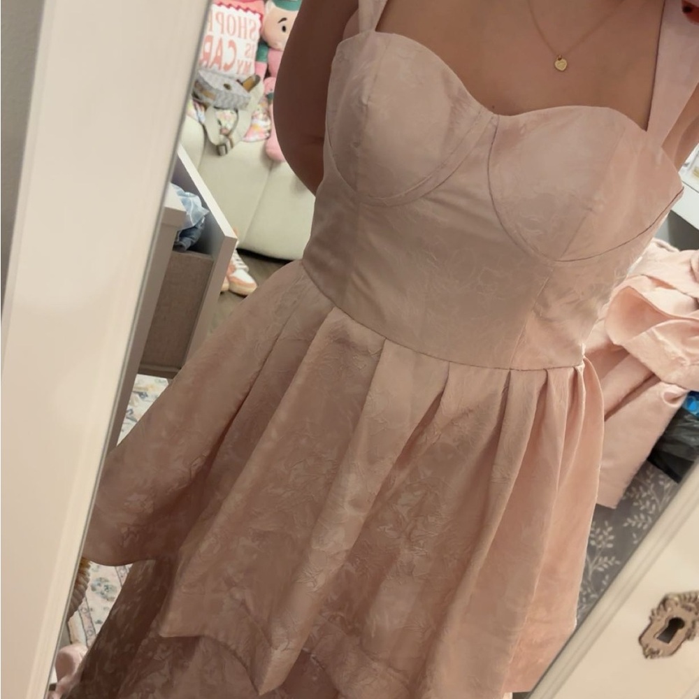 Elegant Pink Dress